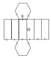 Чертежи разверток призмы