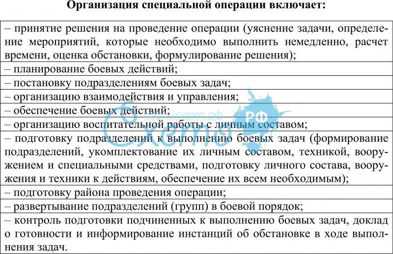 Специальная организация. Организация и проведение специальной операции. Этапы проведения специальных операций. Основы организации и проведения специальных операций.. Мероприятия специальной операции.