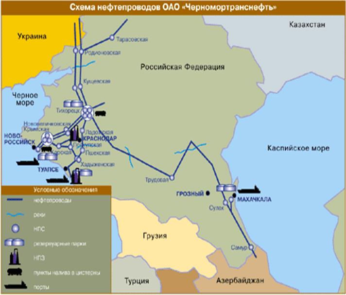 Транснефть карта нефтепроводов